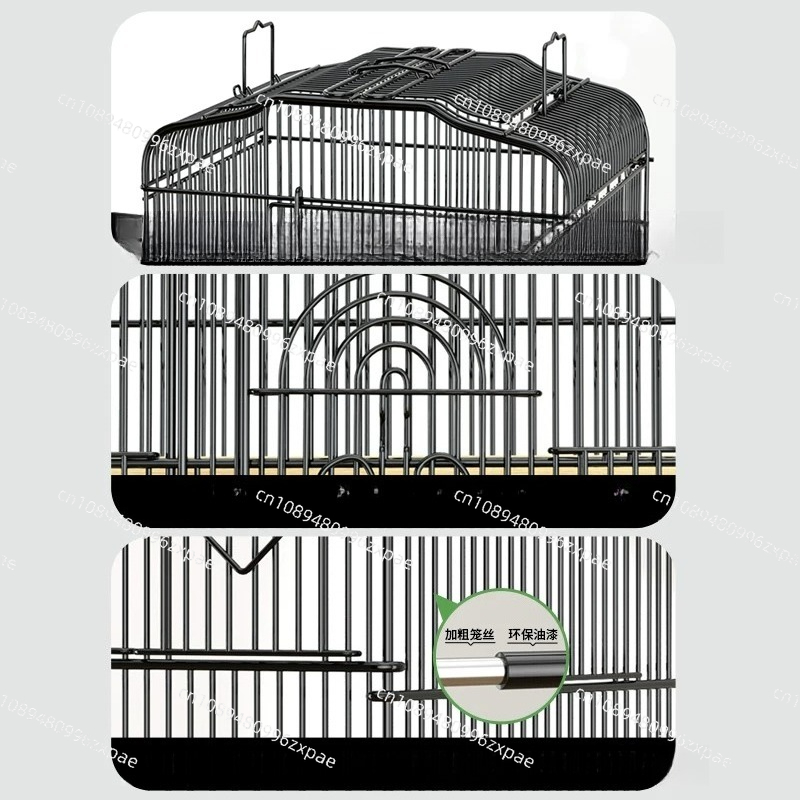 小屋型給餌器、鳥かご、オウム用キャリー、繁殖用ヴィラ、鳥かご - Pet Feeders のレビューと価格