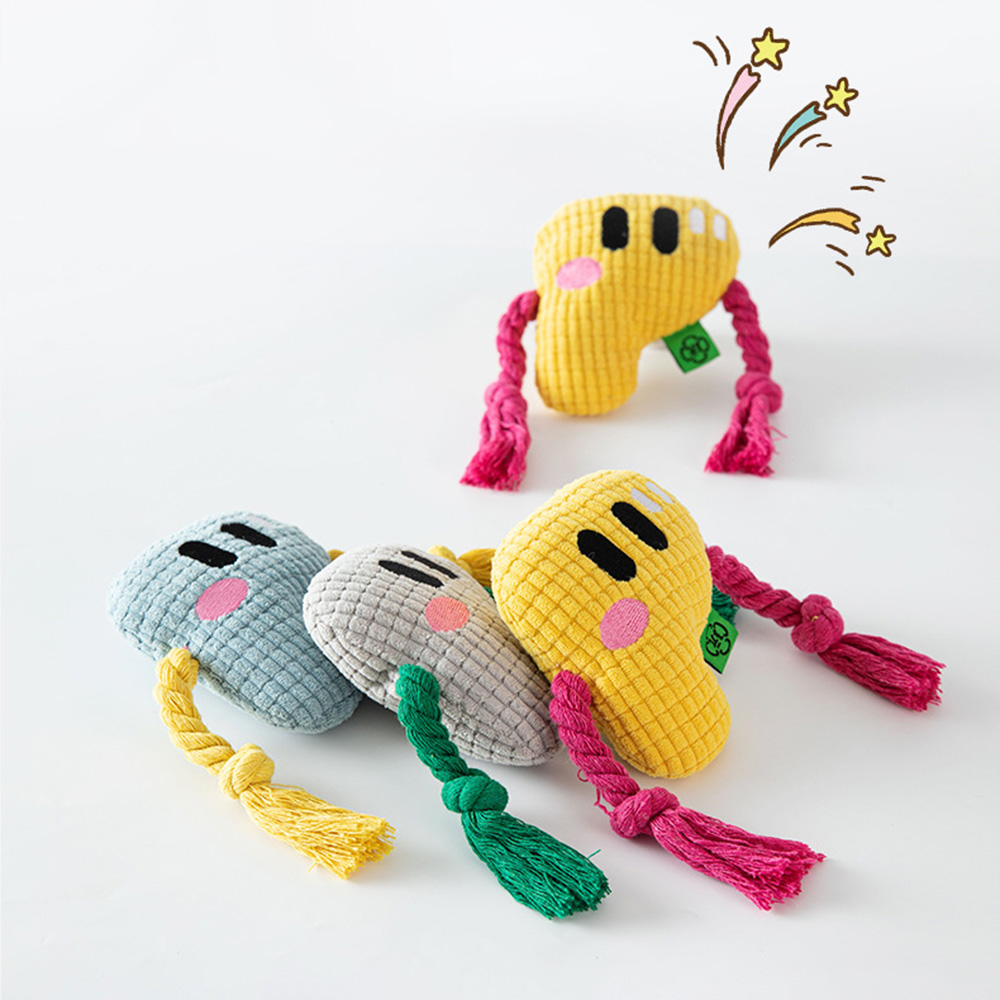 犬用噛むおもちゃ - 耐久性のあるロープノットとアルファベッ - Dog Rope Toy Aggressive Chewers のレビューと価格