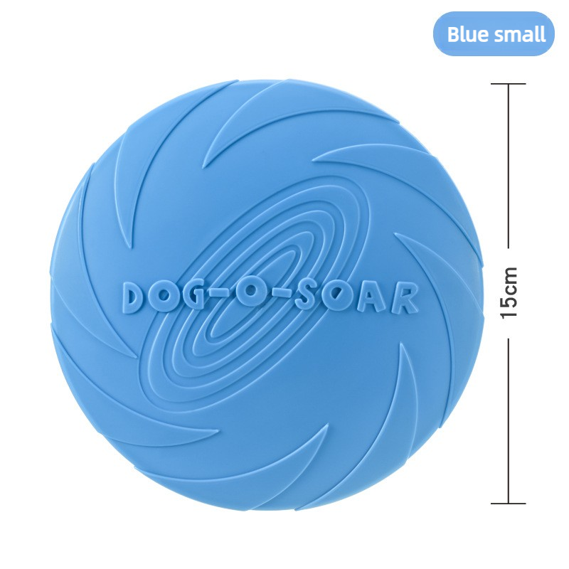 犬のおもちゃ シリコンフライングディスク マルチカラー 噛む - Flying Disc Dog Training Toy のレビューと価格