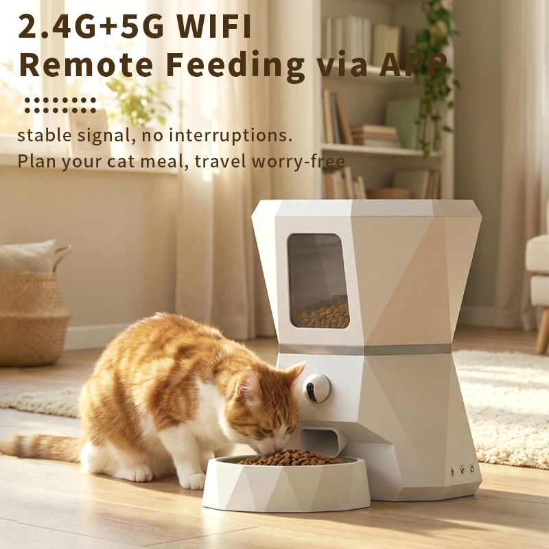 最高品質の4L容量、Tuyaアプリ制御、WIFI対応、時間設 - Pet Feeders のレビューと価格