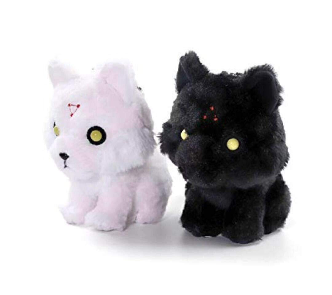 子供のためのユーモラスな漫画のぬいぐるみキーホルダー,白と黒 - Interactive Squeaky Plush Dog Toy のレビューと価格