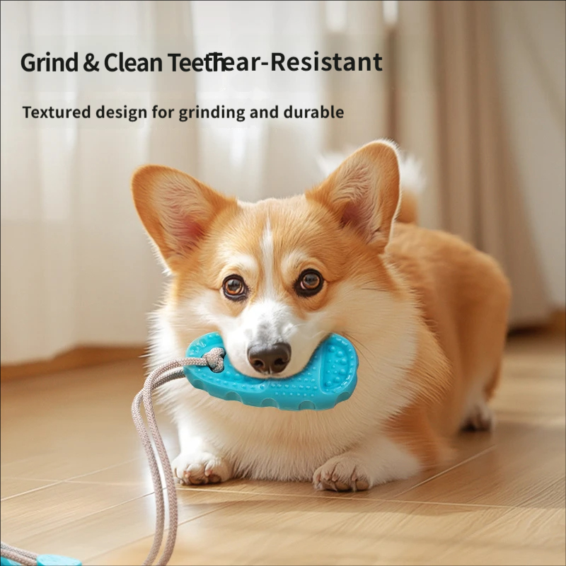 吸盤付き犬用引っ張りおもちゃ、インタラクティブなプルロープ、 - Suction Cup Dog Tug Toy のレビューと価格