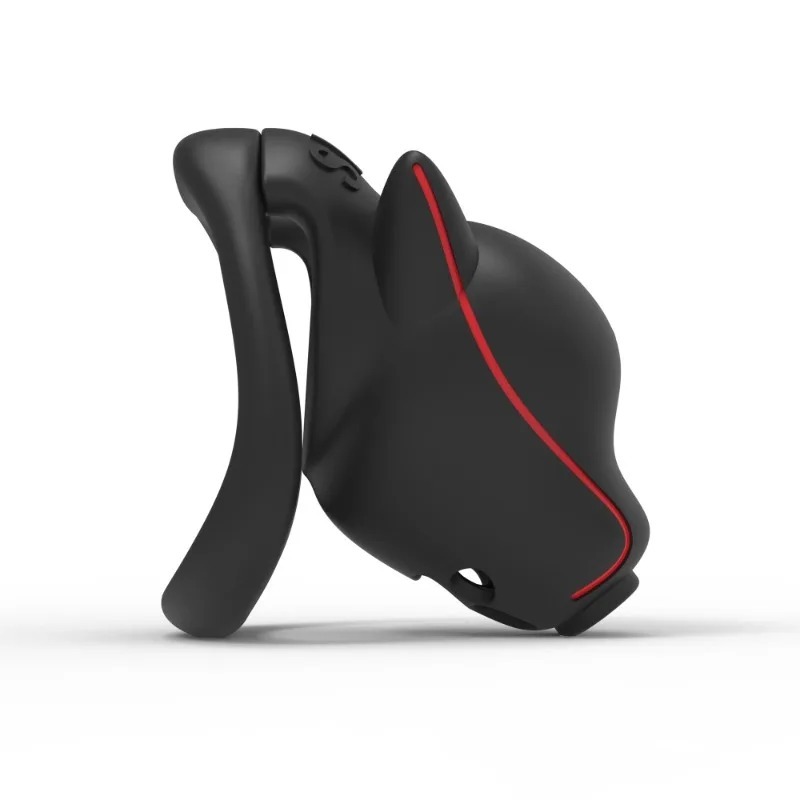男性用貞操帯アップグレード版犬型貞操ロック、通気性軽量コック - Dog Toys のレビューと価格