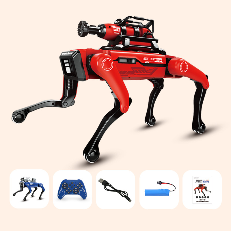 AIロボット犬 知能消防ロボット犬 AI電子ペット 音声イン - Dog Toys のレビューと価格