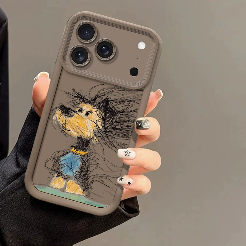 柔軟なシリコンケース iPhone 17 Pro Max i - Dog Toys のレビューと価格