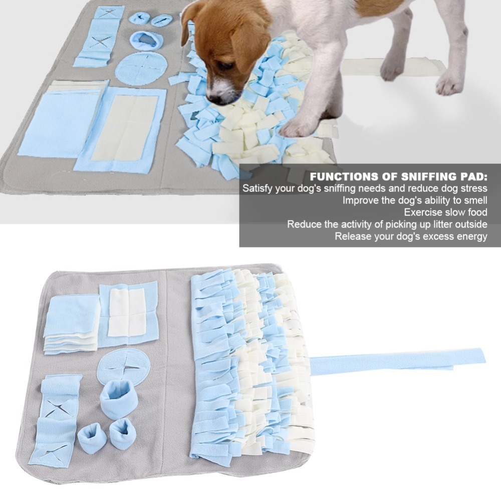 布製犬用スナッフルマット、多層ストリップ、正方形レイアウト、 - Snuffle Mat For Dogs のレビューと価格