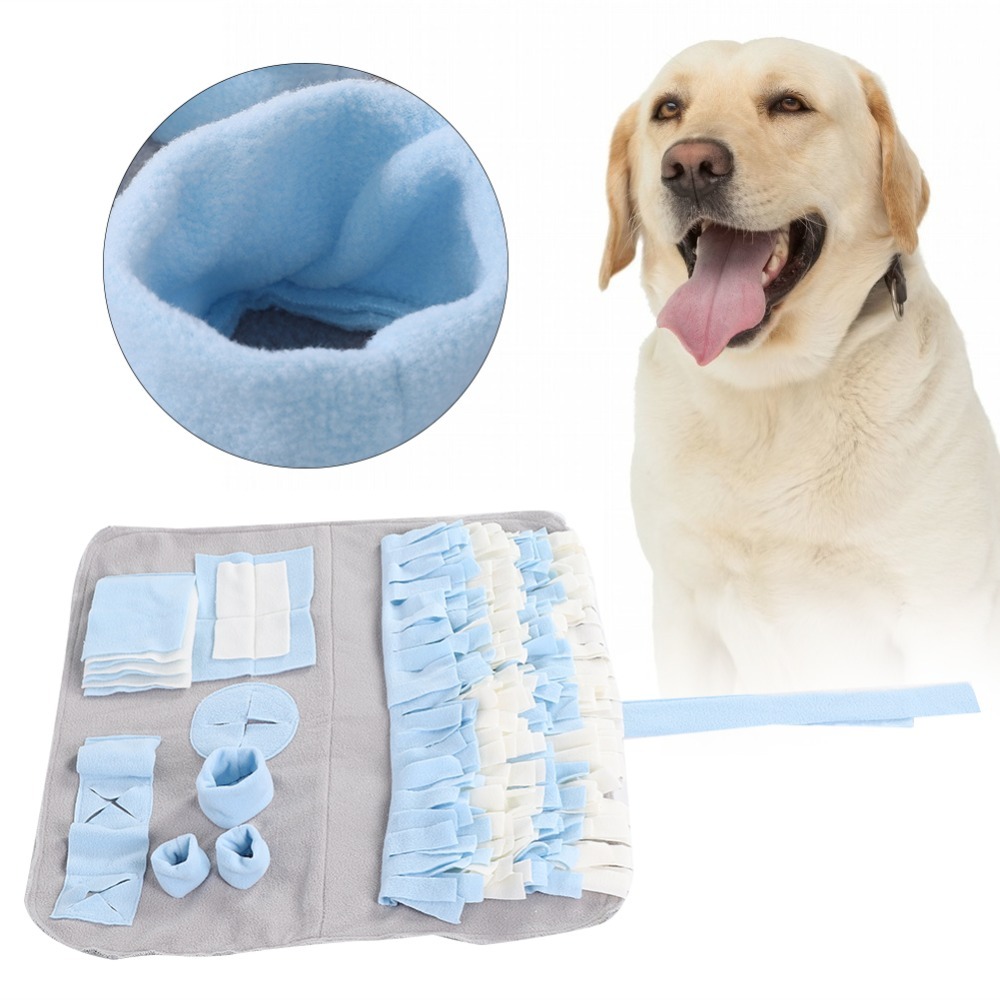 布製犬用スナッフルマット、多層ストリップ、正方形レイアウト、 - Snuffle Mat For Dogs のレビューと価格