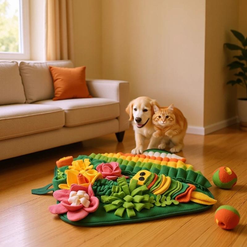 犬スナッフルマットおやつ調剤マット犬用インタラクティブパズル - Snuffle Mat For Dogs のレビューと価格