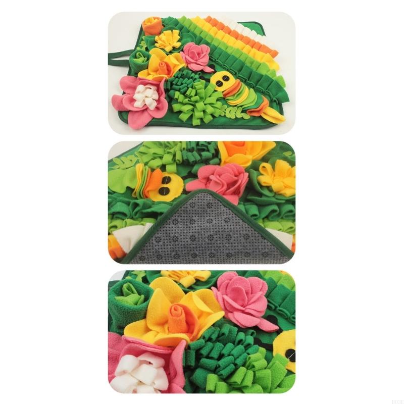 犬スナッフルマットおやつ調剤マット犬用インタラクティブパズル - Snuffle Mat For Dogs のレビューと価格