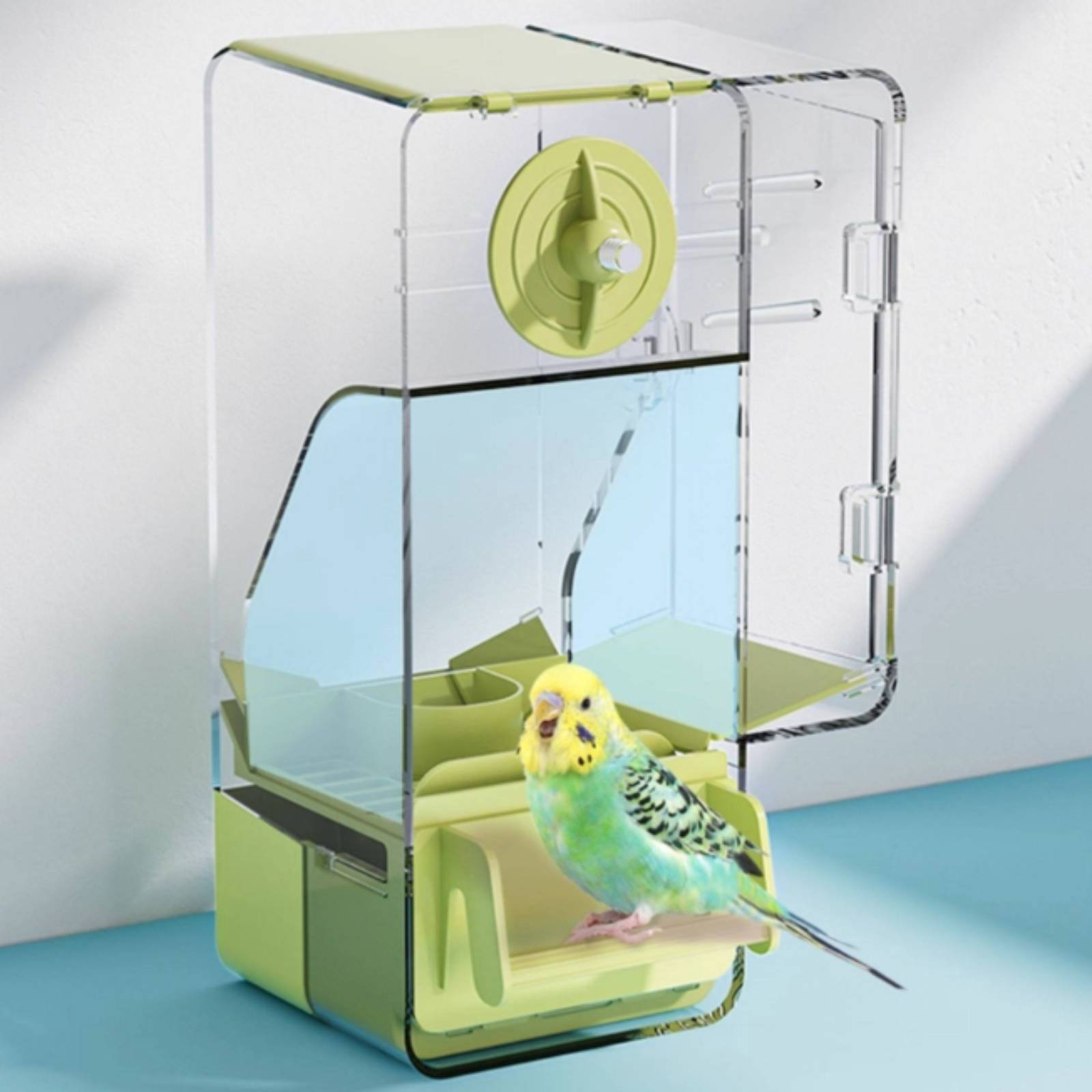 種子分離フィーダー 飛沫防止 終わらないように汚れにくい鳥用 - Pet Feeders のレビューと価格