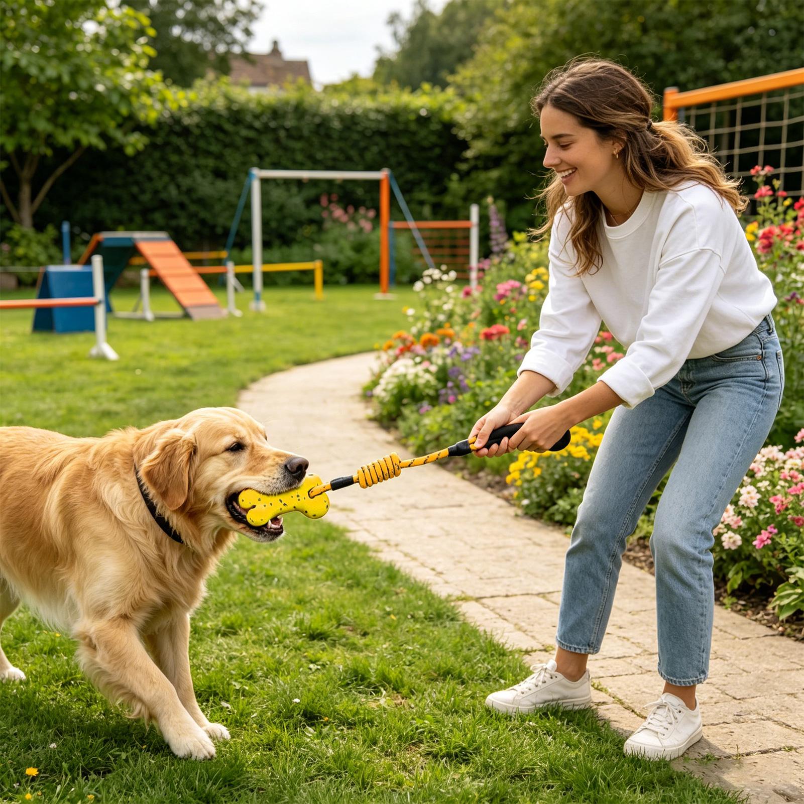 犬用ロープおもちゃ、インタラクティブな骨型ペット用品、頑丈な - Dog Rope Toy Aggressive Chewers のレビューと価格