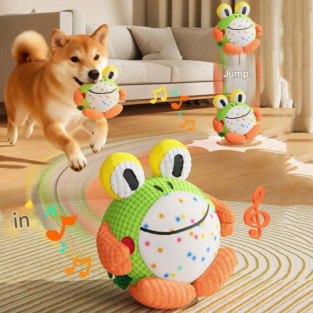 動物の形をした動く犬用ボール、サウンドボール、自動で動く電動 - Automatic Moving Dog Ball のレビューと価格