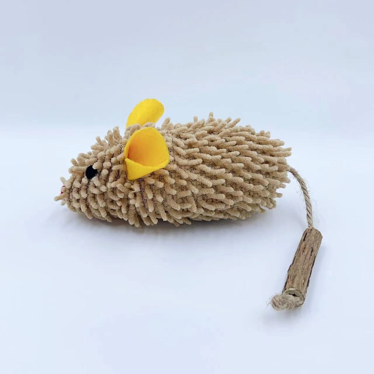 大きなネズミの猫のおもちゃ、キャットニップシミュレーション、 - Catnip Interactive Plush Mouse のレビューと価格