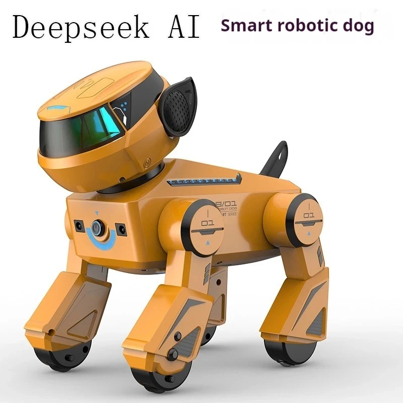 AIスマートロボット犬 ジェスチャータッチリモコン ブルート - Dog Toys のレビューと価格