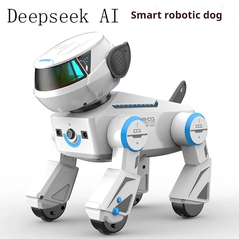 AIスマートロボット犬 ジェスチャータッチリモコン ブルート - Dog Toys のレビューと価格