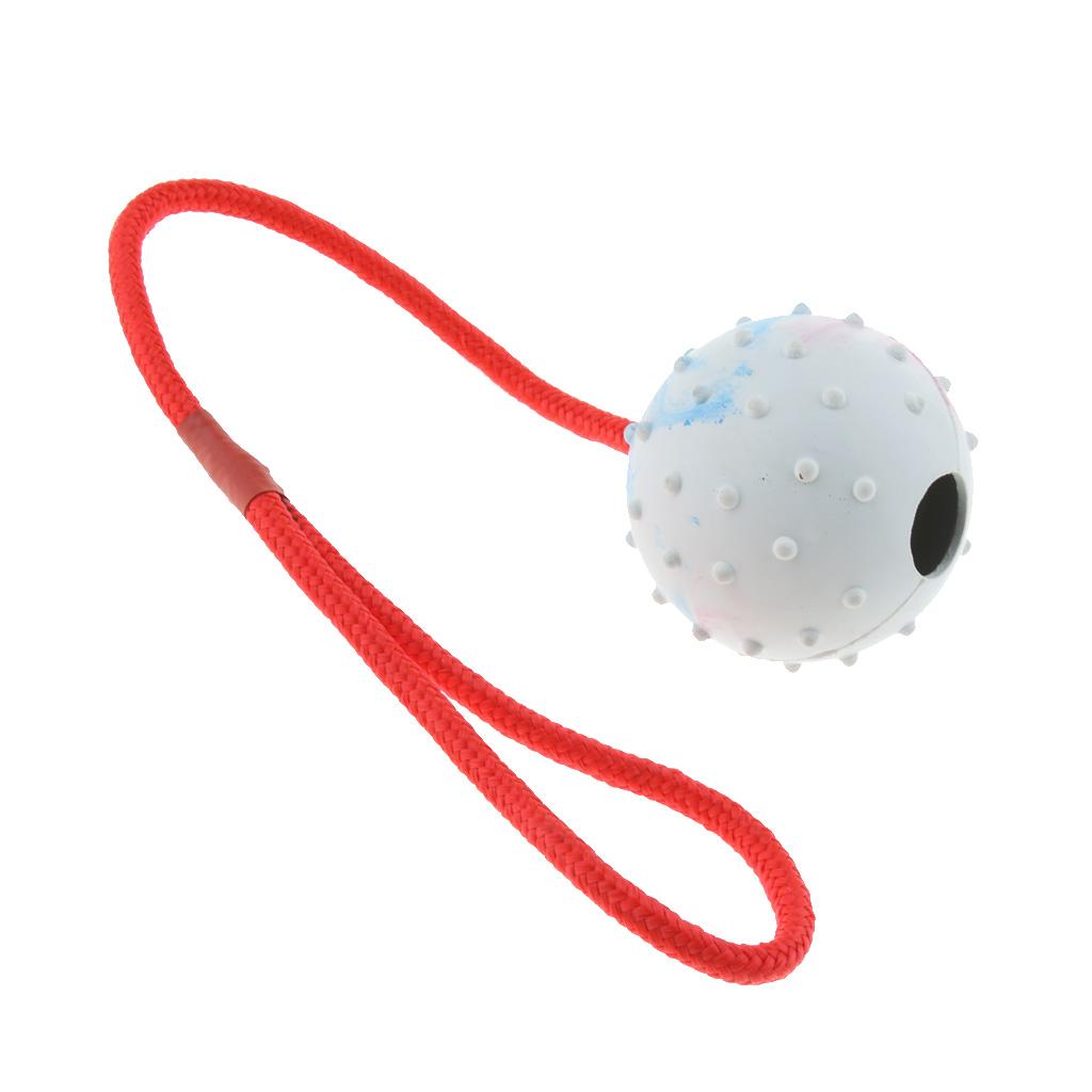 ペットトレーニングおもちゃ ソフトラバーチューボール 知育玩 - Rubber Treat Dispensing Dog Toy のレビューと価格