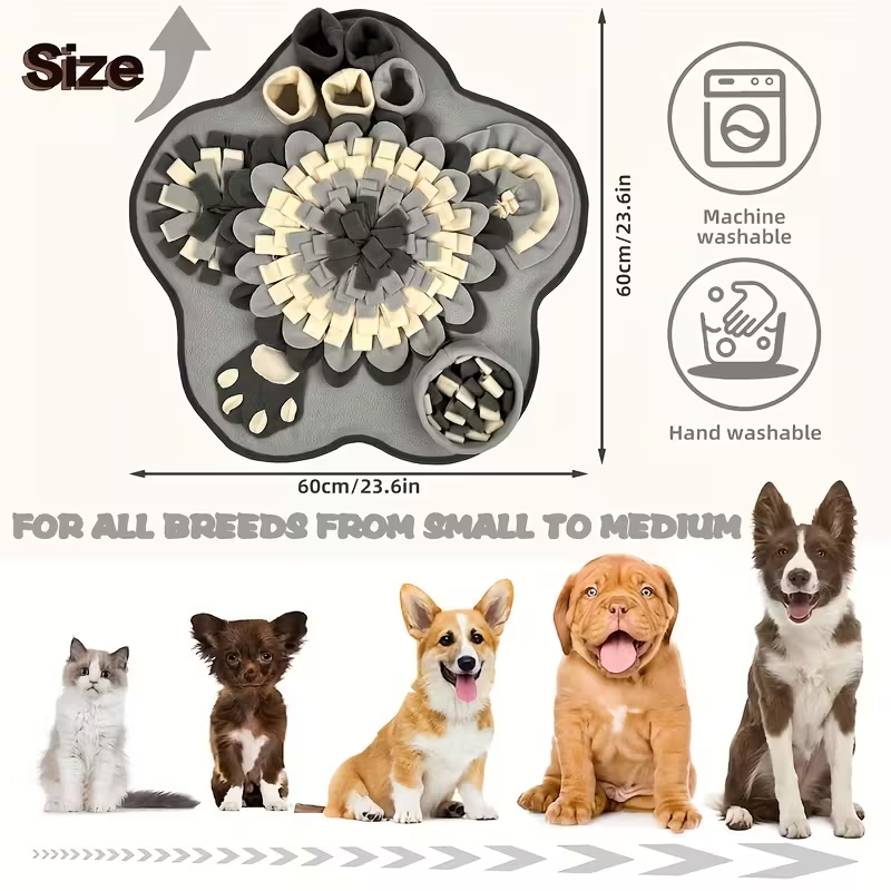 犬用アクセサリー[インタラクティブ・スナッフルマット] 耐久 - Snuffle Mat For Dogs のレビューと価格